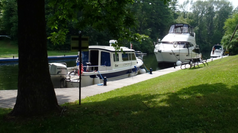 51.) Overnight at Newboro lock