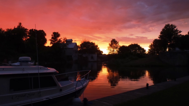 59.) Sunset at Lower Brewers