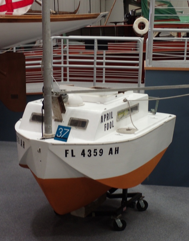 6' 3" boat that sailed across the Atlantic