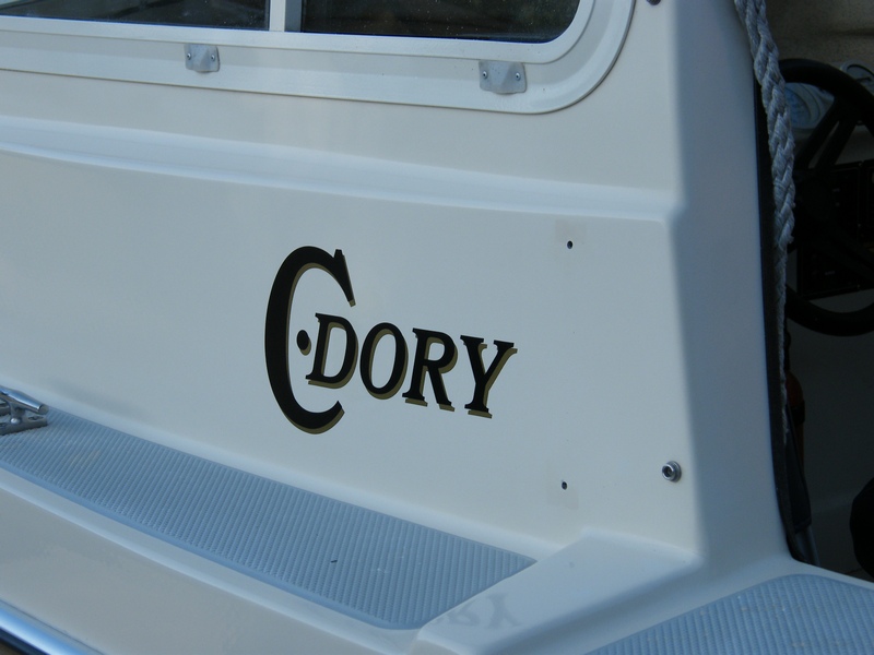 6 holes filled polished new decal port side
