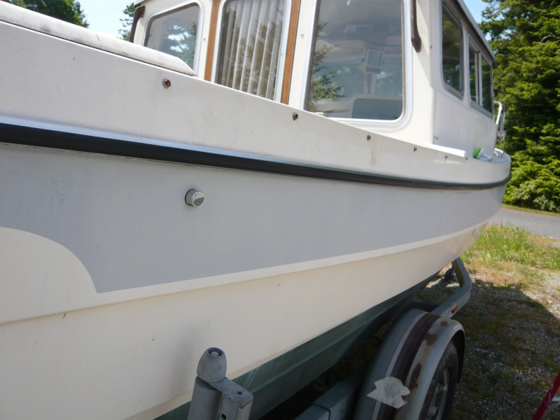6 or so hours on pressure waqsher and already looking like a new boat