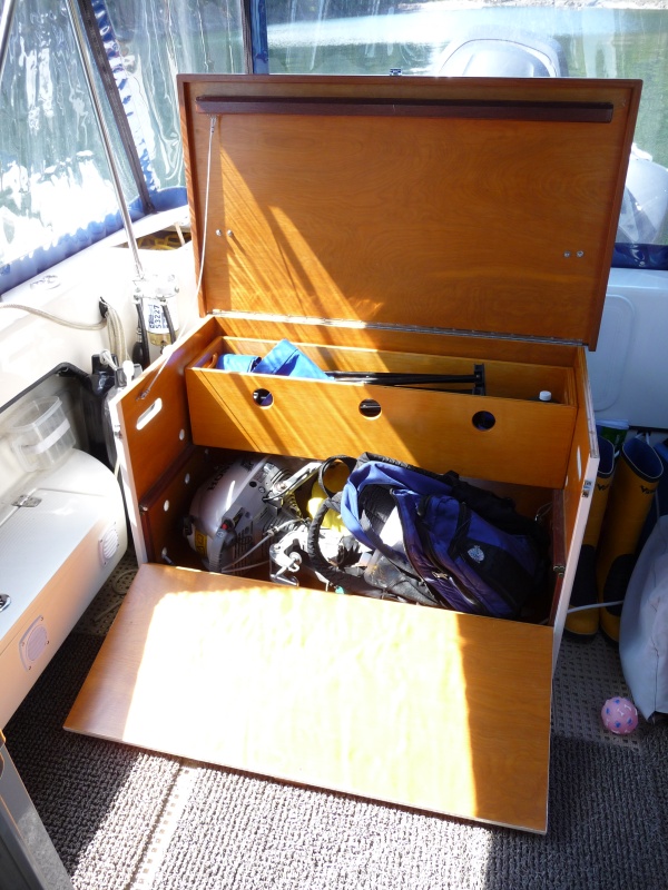 6. Stainless Steel piano hindge front and top.