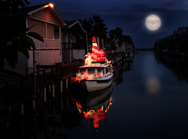 7 And some reflection from the moon