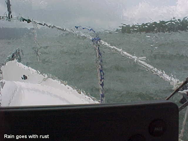 73 Rain goes with rust