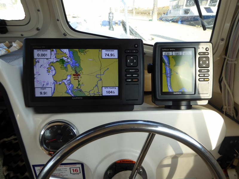 74.9 nm on this trip. 301 hours total on the Merc.