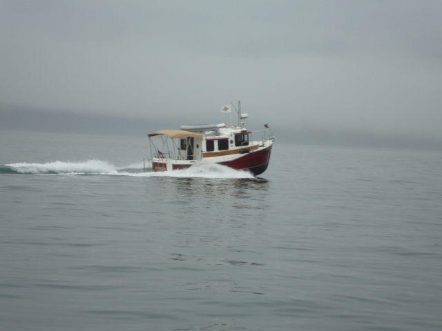 9-13 Adventurer in Guemes Channel going home to Anacortes