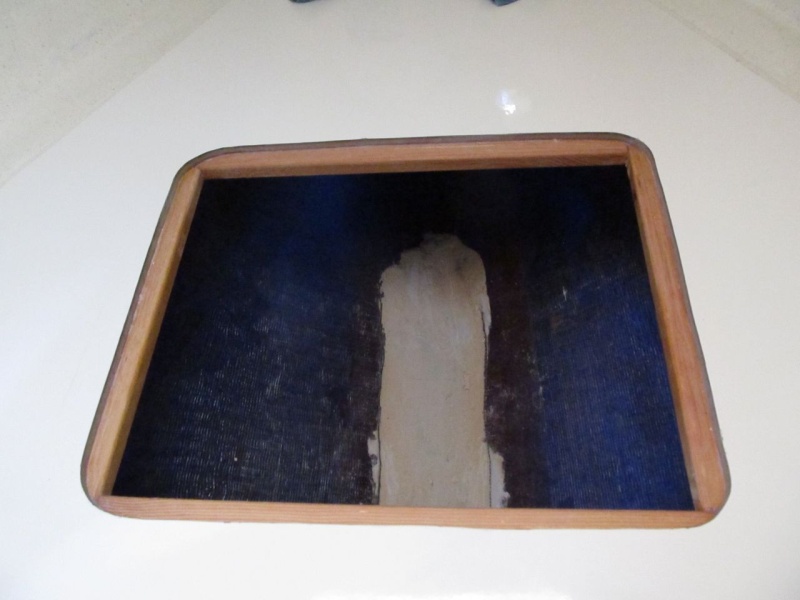 9 Forward with cleats epoxied in place