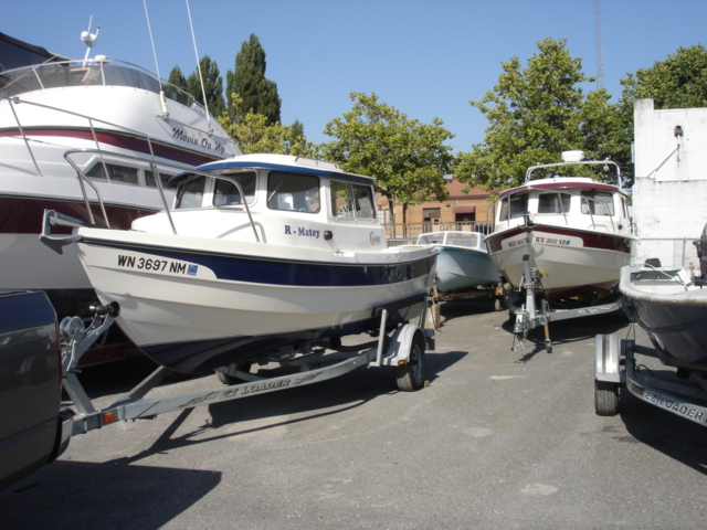 9 Sept Bellingham
R-MATEY & DAYDREAM 
Both in for service 
at West Coast Marine