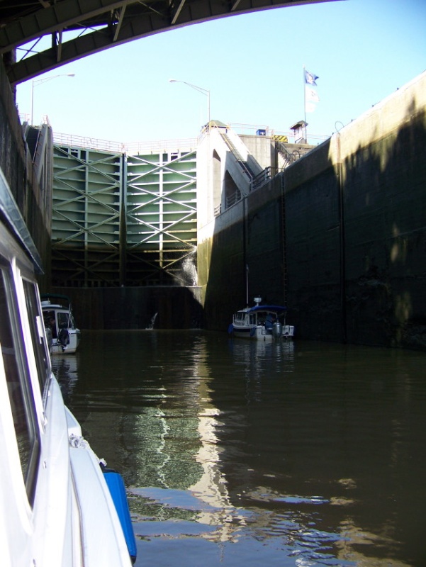 A common scene on the west half of the Erie Canal.