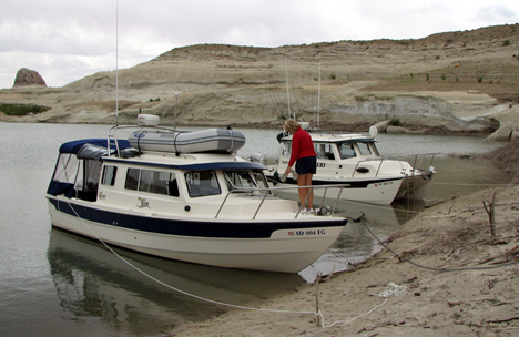 A cove near Lone Rock