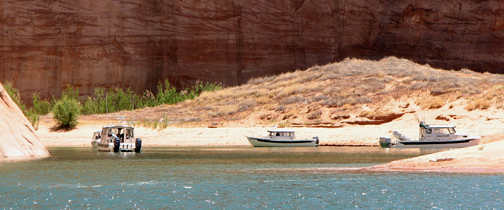 A cove off Rock Creek Bay