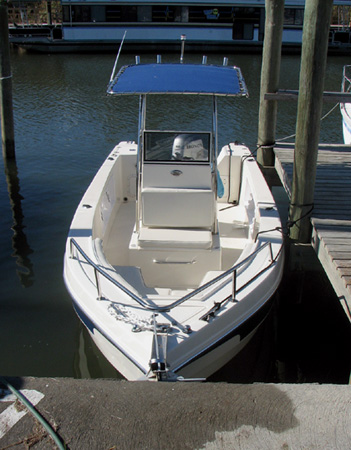 A view from the bow
