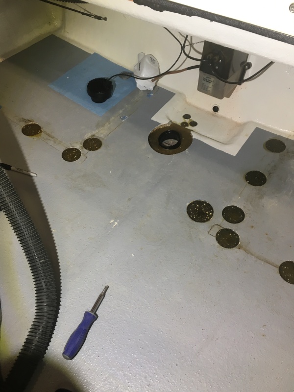 A whole buncha holes filled.