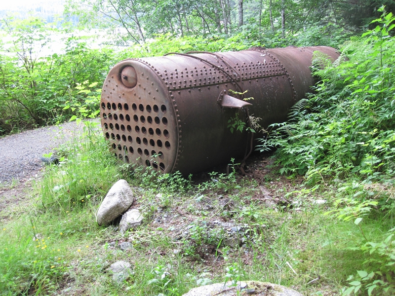 Abandoned boiler
