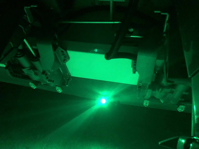 Added under water light in drain plug hole