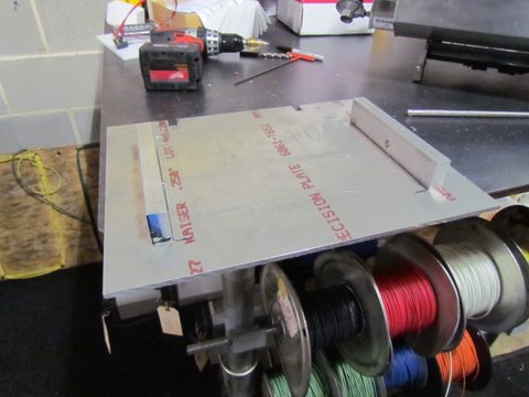 adding rack for grill carry on top of my  radar arch/ rocket launcher. I will ubolt this plate to the radar arch and the grill's feet fit in between the two aluminum pieces