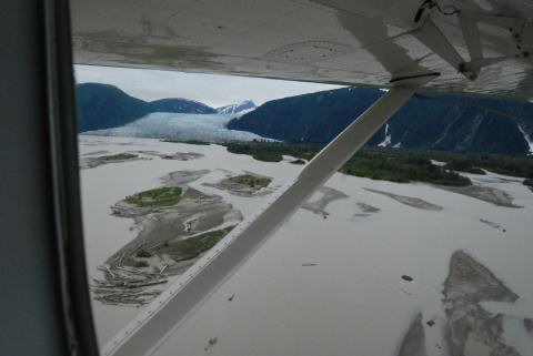 Advancing Hole In The Wall Glacier, Taku Inlet