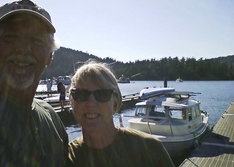After 5 days in Coeur d\'Alene we headed to Cornet Bay and splashed the Dory.