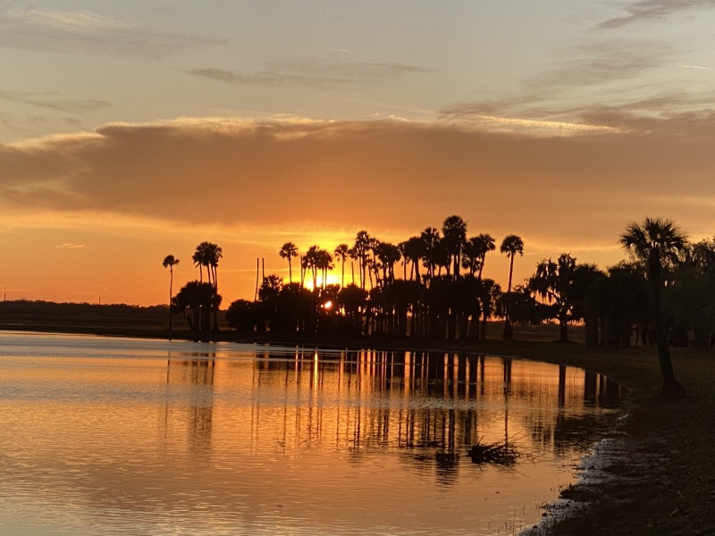After this awesome sunset on the upper St.Johns south of  Sanford.....