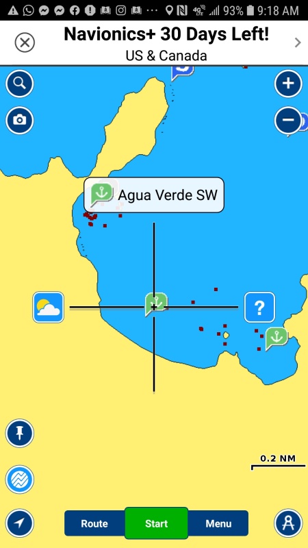 Agua Verde cove, famous locally for the goats and fresh goat cheese made in the village.