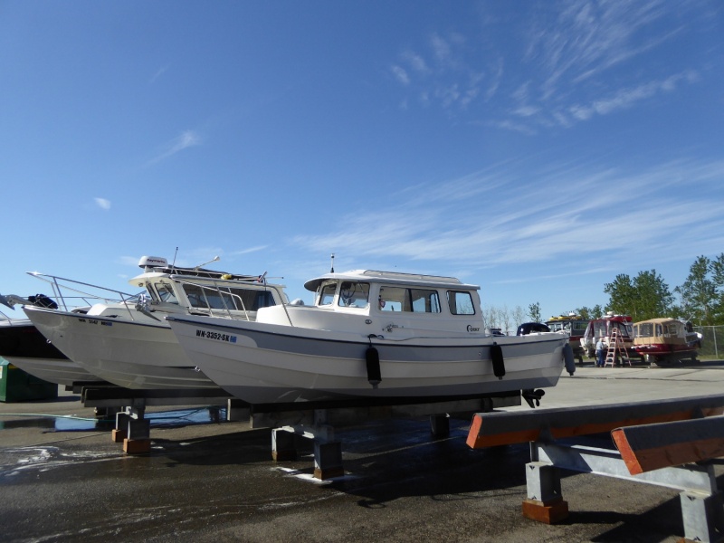 All cleaned up for the next one. An NMI sistership on the next stand.