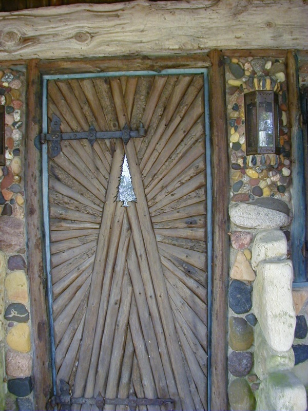 All the door hardware was handmade by the same gentleman.