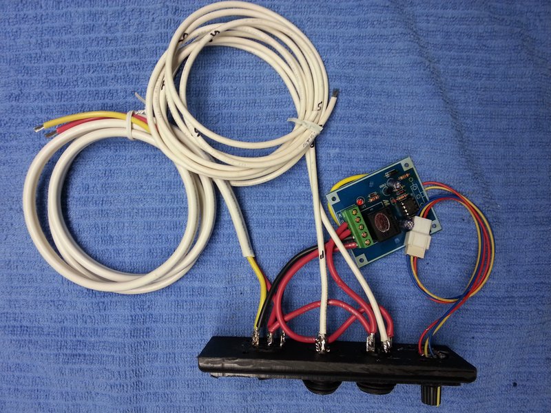 All wired up for install