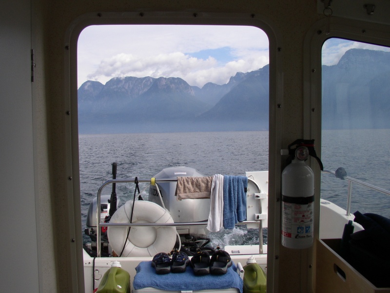 Always a great view astern.