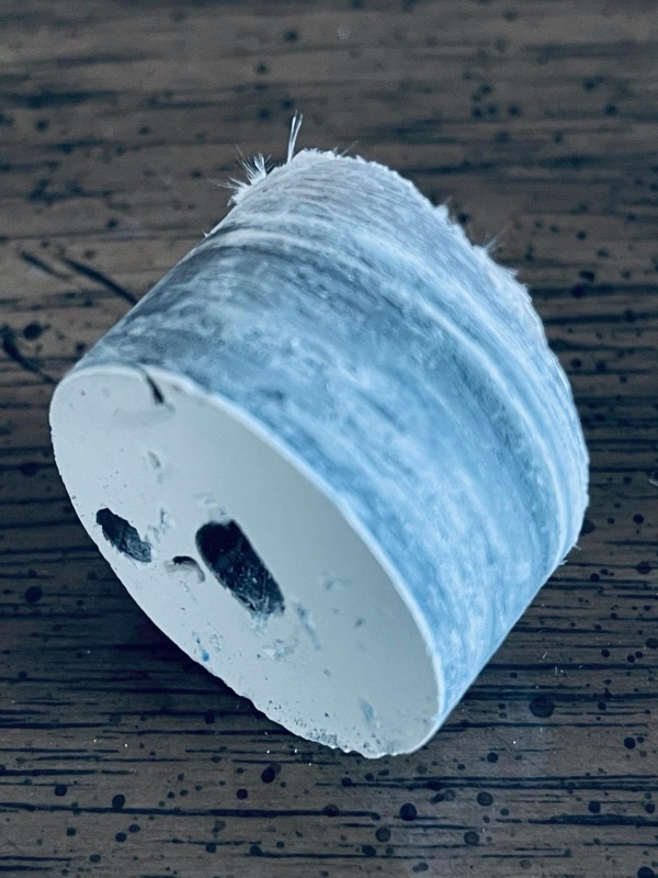 Anchor Drain \"core sample\"