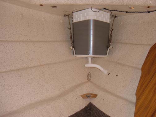 Anchor line bucket
Drain is "sink" drain fitting