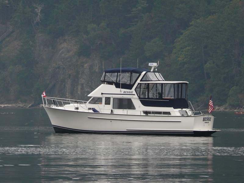 Anchored north of Montague Harbour, Galiano Island, B.C