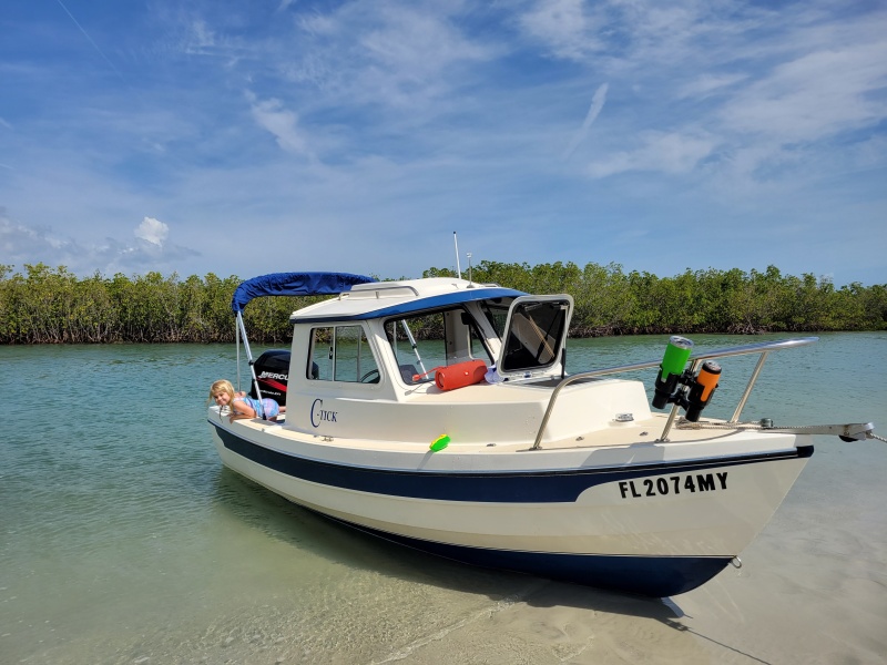 Anchored Up at Tata Island