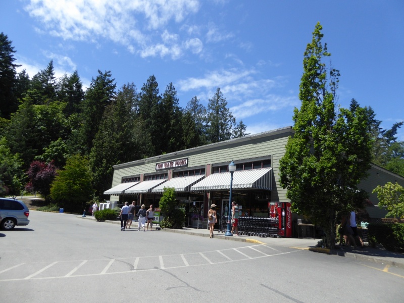 And at last the grocery store!