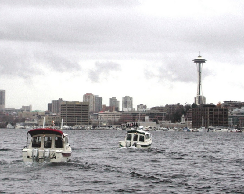Anna Leigh, Miss Mirth and Seattle Skyline (Well, Maybe the View Changes a Little)
