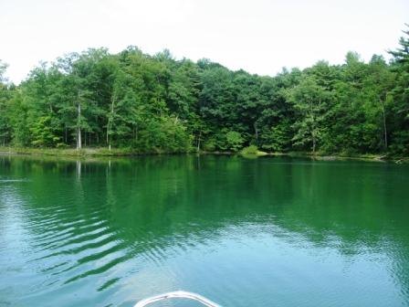 another secluded cove for the night