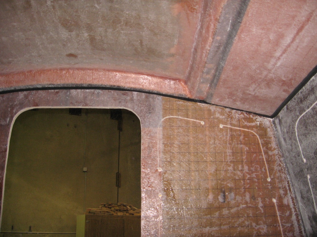 Another shot of the hardtop joint prior to glassing
