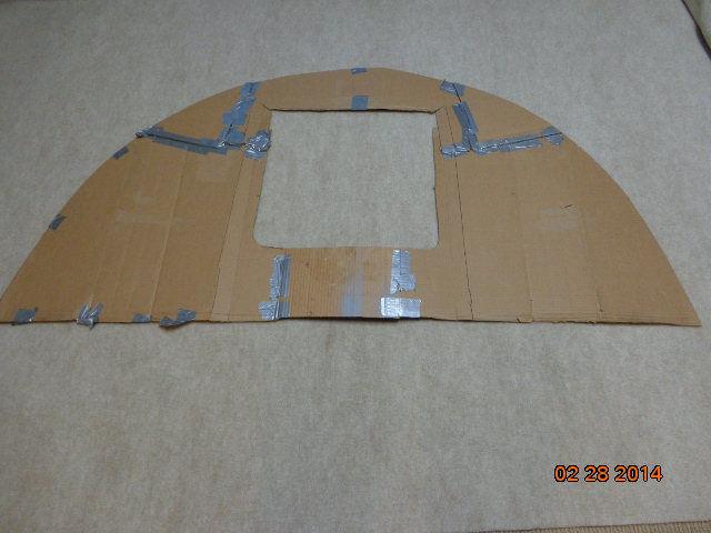 Another template for the V-berth