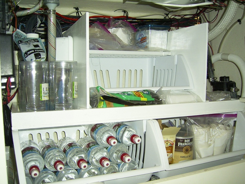 Another view of the shelving