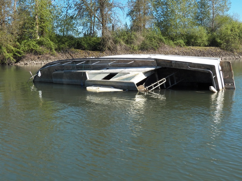 Anybody need a bow pulpit?  The stern rail might fit a 22.