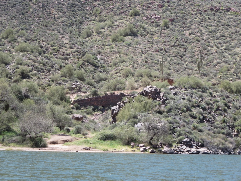 Apache Lake Road Rock Wall