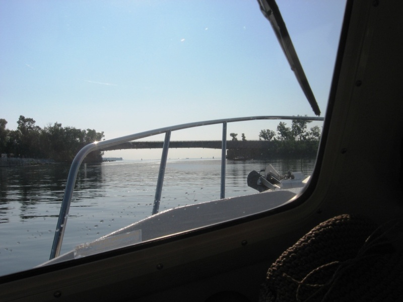 approaching western end of Oneida Lake