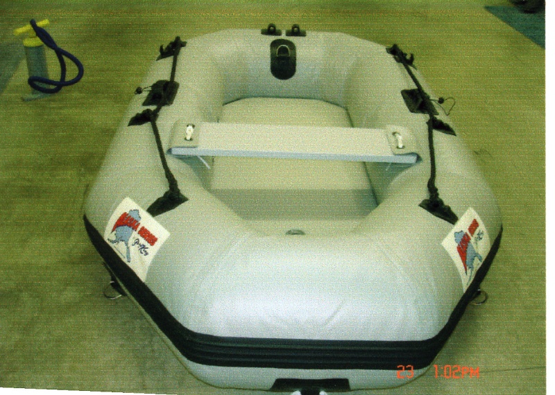 April 2006: Alaska Series
Dinghy fully inflated.