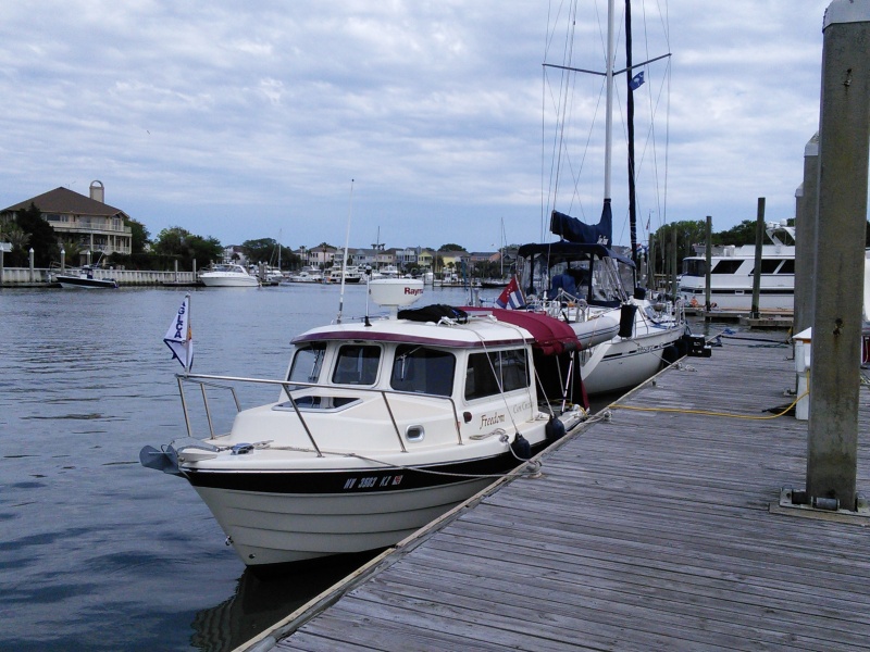 At Isle of Palms marina on the ICW, just north of Charleston, SC