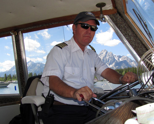 At the helm of Teewinot