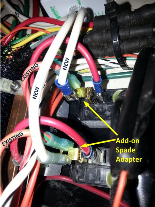 Attachment to existing wiper switches/breakers