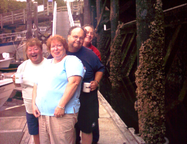 August 29, 2004 Langley -  Patty (Daydream), Laurie & Jim (Laurna Jo) & Joe (R-Matey)