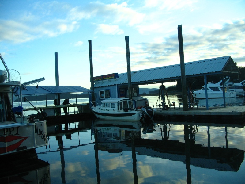 Auke Bay harbor