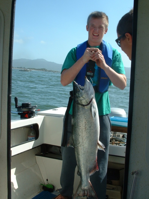 (B~C) kid and fish  way back in 02
