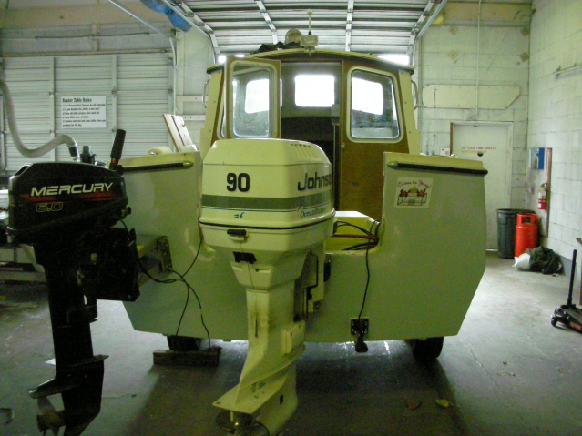 back of boat