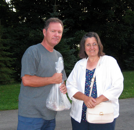 Barb... bearing gifts!